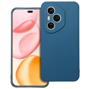 Matt szilikon Honor 400 Pro tok, kék