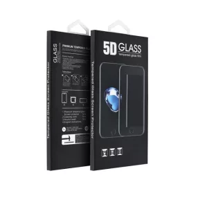   Honor 400 Lite 5D Full Glue hajlított tempered glass kijelzővédő üvegfólia, fekete