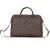 Guess PU 4G Triangle Logo 13/14/15" laptop táska, barna