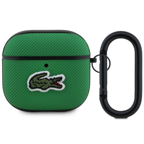 Lacoste Petit Pique Croc Logo Patch AirPods 4 tok, zöld