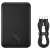 Baseus Mini Air Powerbank / külső akkumulátor, USB-C port, PD + FQI. 6000mAh, 20W, fekete