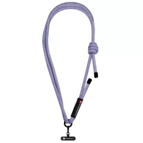   Forcell F-Design S10X165 nyakba / vállra akasztható telefontartó, állítható hossz max. 82,5cm, lila-szürke