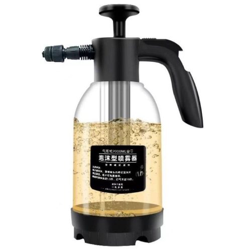 Kézi nyomásos autómosó habosító, 2L, fekete (9240A)