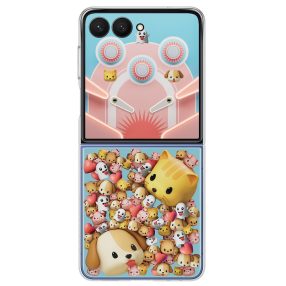 Samsung Galaxy Z Flip 7 gyári FlipSuit tok, átlátszó