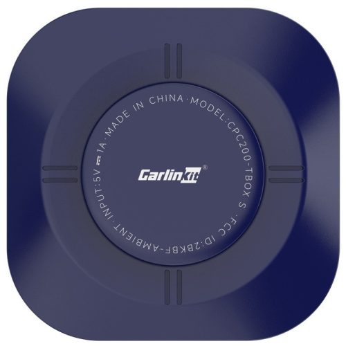Carlinkit TBOX-S2P vezeték nélküli adapter Carplay&Android auto, kék