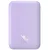Baseus Magnetic Mini Powerbank / külső akkumulátor, USB-C port 6000mAh, 20W, lila