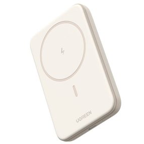   Ugreen PB561 Powerbank / külső akkumulátor, mágneses, USB-C port 10000mAh, 15W, bézs