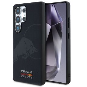   Red Bull Leather Meshed Debossed Logo Samsung Galaxy S25 Ultra MagSafe tok, kék