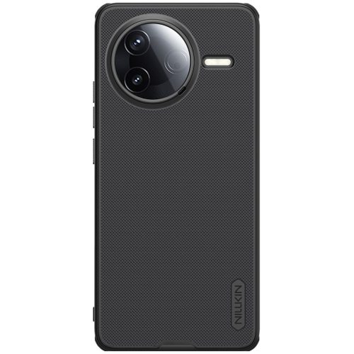 Nillkin Super Frosted PRO Poco F7 Pro mágneses műanyag hátlap tok, fekete