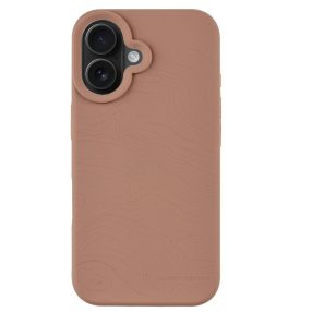   Tactical Magforce Beaver iPhone 16 prémium szilikon tok kameravédő peremmel, világosbarna