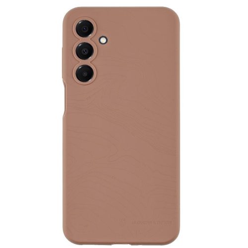 Tactical Beaver Samsung Galaxy A16 prémium szilikon tok kameravédő peremmel, világosbarna