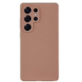   Tactical Beaver Samsung Galaxy S25 Ultra prémium szilikon tok kameravédő peremmel, világosbarna