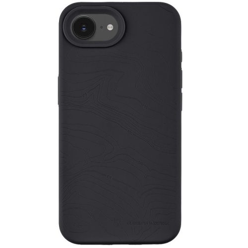 Tactical Magforce Beaver iPhone 17e / iPhone 16e prémium szilikon tok kameravédő peremmel, fekete