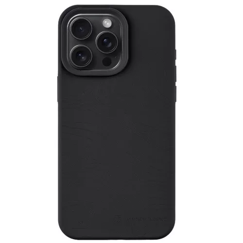 Tactical Magforce Beaver iPhone 15 Pro prémium szilikon tok kameravédő peremmel, fekete