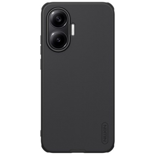 Nillkin Super Frosted PRO Poco F7 mágneses műanyag hátlap tok, fekete