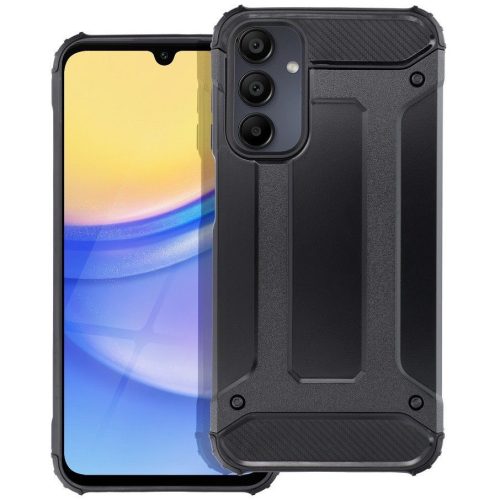 Forcell Armor ütésálló hátlap tok, Samsung Galaxy A16 5G / A16 4G, fekete