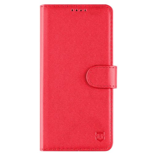 Tactical Field Notes Samsung Galaxy A17 flip/oldalra nyíló tok, piros