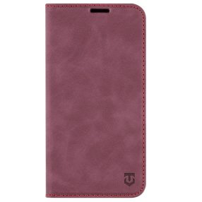   Tactical Xproof Samsung Galaxy A17 flip/oldalra nyíló tok, piros