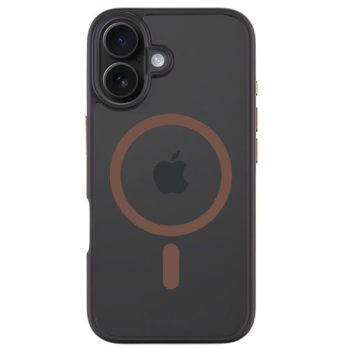 Tactical MagForce Hyperstealth 2.0 Apple iPhone 16 Magsafe hátlap tok, fekete/barna