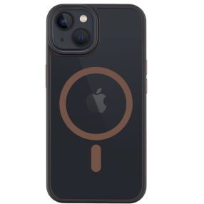   Tactical MagForce Hyperstealth 2.0 Apple iPhone 15 Magsafe hátlap tok, fekete/barna