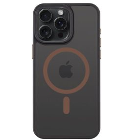   Tactical MagForce Hyperstealth 2.0 Apple iPhone 16 Pro Magsafe hátlap tok, fekete/barna