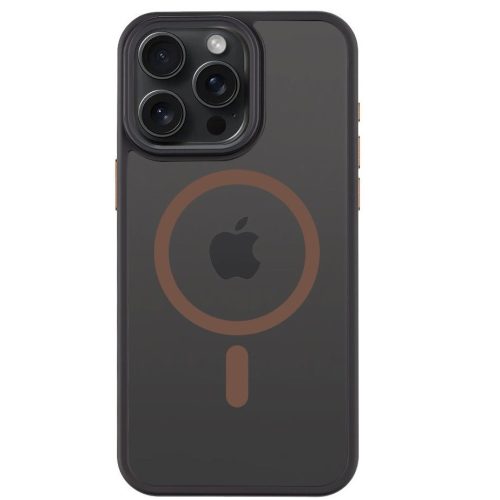 Tactical MagForce Hyperstealth 2.0 Apple iPhone 16 Pro Magsafe hátlap tok, fekete/barna