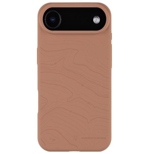 Tactical Beaver Apple iPhone 17 Air prémium szilikon tok kameravédő peremmel, barna