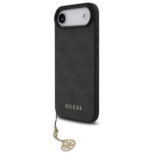 Guess 4G Charm Apple iPhone 17 Air Tone on Tone hátlap tok, szürke