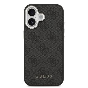 Guess 4G Apple iPhone 17 MagSafe hátlap tok, fekete