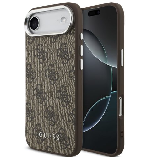 Guess 4G Apple iPhone Air (2025) MagSafe hátlap tok, barna