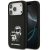 Karl Lagerfeld Liquid Silicone K&CH Sketch Apple iPhone 17 Pro Max MagSafe kompatibilis hátlap tok, fekete