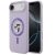 Karl Lagerfeld Liquid Silicone Karl and Choupette MagSafe iPhone Air (2025) hátlap tok, lila