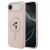 Karl Lagerfeld Liquid Silicone Karl and Choupette MagSafe iPhone Air (2025) hátlap tok, rózsaszín