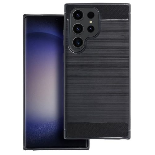 Carbon Samsung Galaxy A17 szilikon tok, fekete