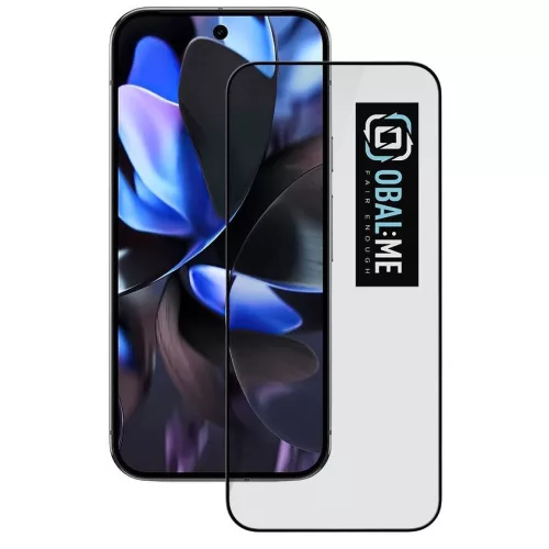 OBAL:ME 5D Google Pixel 10 / 10 Pro kijelzővédő üvegfólia, fekete