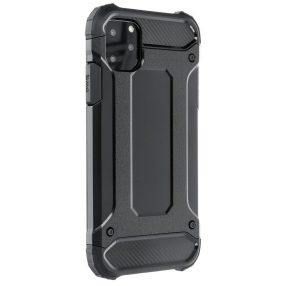   Forcell Armor ütésálló hátlap tok, Apple iPhone 17 Pro Max, fekete