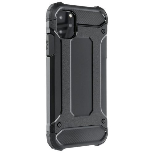 Forcell Armor ütésálló hátlap tok, Apple iPhone 17 Pro, fekete