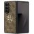 Guess PU 4G Metal Logo Samsung Galaxy Z Fold 7 kemény hátlap tok, barna