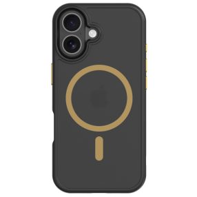   Tactical MagForce Hyperstealth 2.0 Apple iPhone 17 MagSafe hátlap tok, fekete/sárga