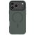 Tactical MagForce Hyperstealth Apple iPhone 17 Pro MagSafe tok, áttetsző/zöld