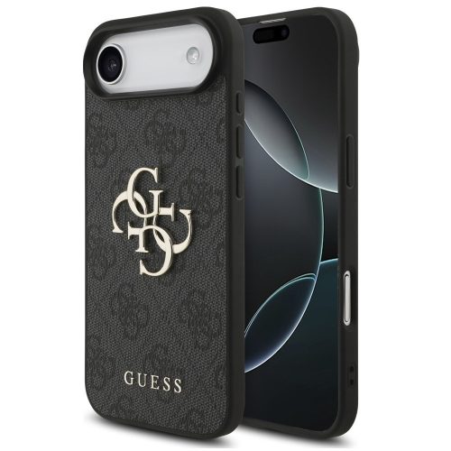 Guess 4G Big Logo Apple iPhone Air (2025) hátlap tok, fekete