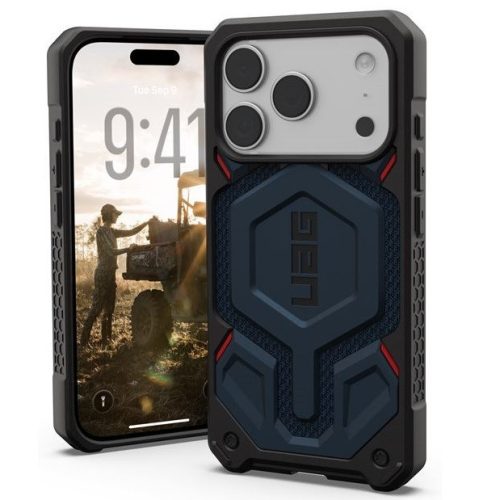 UAG Monarch Pro Apple iPhone 17 Pro MagSafe kompatibilis tok, Kevlar Mallard