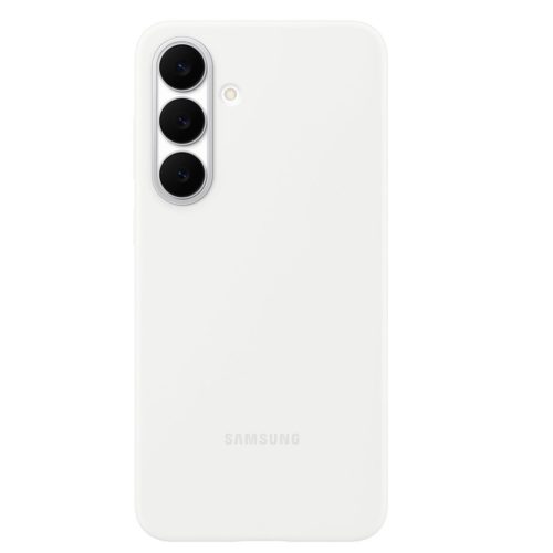 Samsung Silicone Cover Galaxy S25 FE gyári hátlap tok, fehér