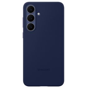   Samsung Silicone Cover Galaxy S25 FE gyári hátlap tok, sötétkék