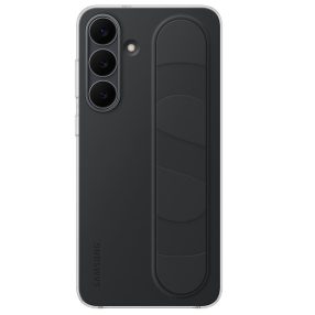   Samsung Galaxy S25 FE Standing Grip gyári hátlap tok, fekete
