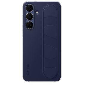   Samsung Galaxy S25 FE Standing Grip gyári hátlap tok, sötétkék