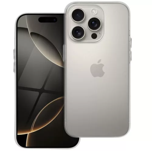 Samsung Galaxy S25 FE ultravékony prémium matt hátlap tok, átlátszó