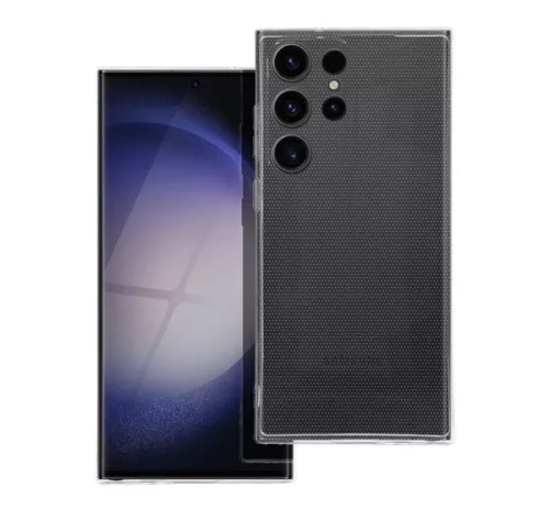 Clear 2mm Samsung Galaxy S25 FE szilikon tok, átlátszó (kamera védelemmel)