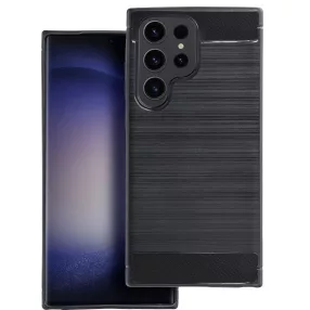 Carbon Samsung Galaxy S25 FE szilikon tok, fekete