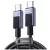 Ugreen L513 USB-C-USB-C töltő- és adatkábel, PD, 2m, fekete
